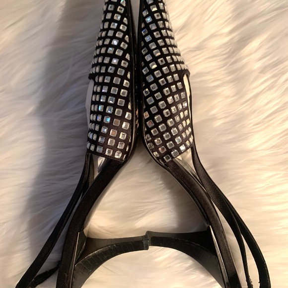 Gucci Tom Ford Runway glitter Sandals Vintage - Picture 3 of 6